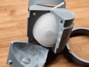 Christmas Skeleton Candle Mold