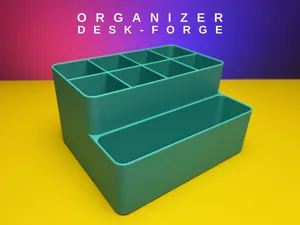 Desk Forge Organizer – Modular Desk Storage System