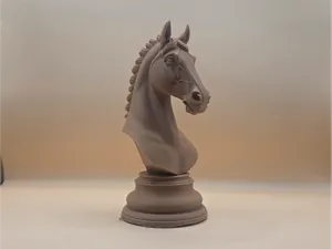 Classic Chess Knight Bust