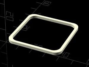 <BSG> ROUNDED SQUARE FRAME