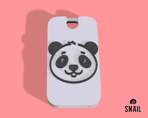 Panda Whistle. Flat Pocket Whistle