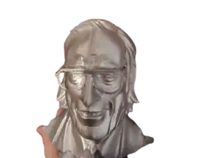 Busto del escritor Isaac Asimov