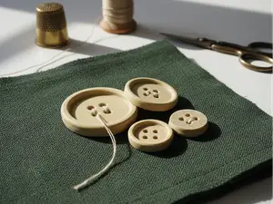 Classic 4-Hole Button Set – 5 Sizes