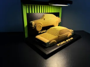 Ford Escort MKII RS1800 - Layered Car model!