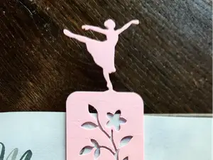 Ballerina Bookmark v1