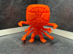 Spider-man character for hand coloring