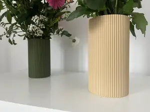 Parametric Customizable Vase for glass inserts