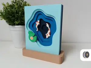 Mizu no Yume | 水の夢 | A Modern Koi Pond Diorama