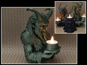 Naughty - Krampus LED tealight Collection