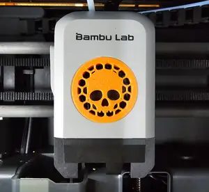 Skull fan cover for X1C - P1S - P1P