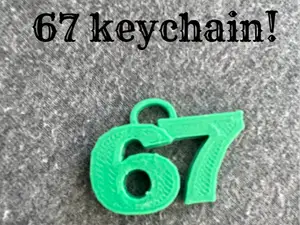 67 keychain!