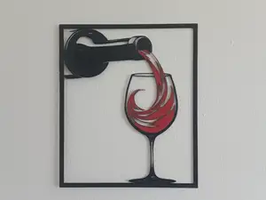 Red Red Wine Walldecoration Walldeco