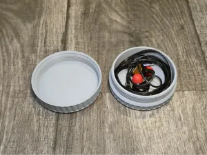 IEM case for wired earbuds