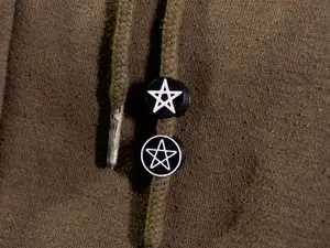 Pentagram Hoodie Drawstring