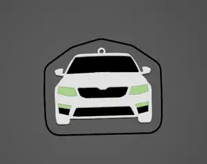 keychain Octavia 3 vrs