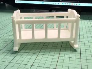 Mini star rocking crib