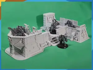 Oldhammer Imperial Bunker Set D, Modular Terrain