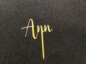 Ann cake topper