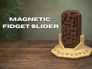 Magnetic Fidget Slider – Smooth Clicky Action