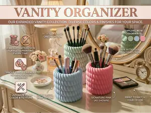 Hair Ties Makeup organizer