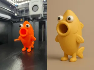 Lustiger Fisch, kein AMS benötigt