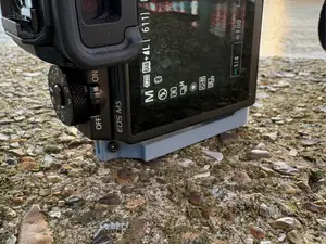 Canon M5 vertical level adaptor tripod- fast print