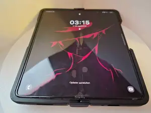 samsung galaxy fold 5 with hinge!