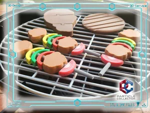 Shashlik Skewers – Multi-Color Play BBQ Set