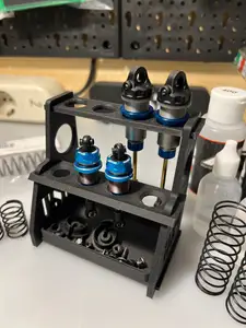 mounting and refilling RC shock absorbers banquet