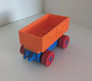 Duplo container for wagon or train
