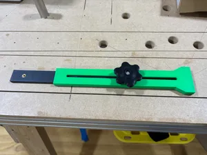 MFT Table Adjustable Stop