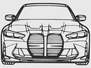 BMW M3 wall art