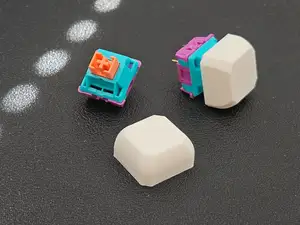 Thocky Blank Keycaps for cherry stem | NO supports