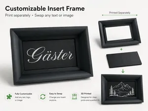 Customizable Insert Frame
