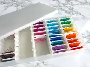Embroidery Floss Bobbin and Case