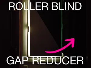 Blackout Roller Blind Light Gap Reducer