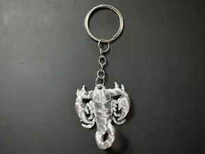 Capricorn Zodiac Keychain – 3D Printable Sea-Goat