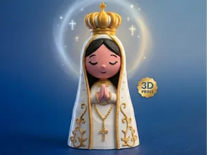 Virgen Chibi 3D