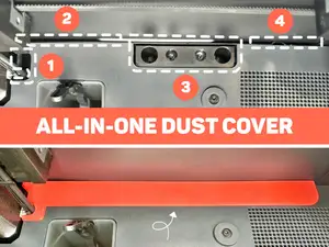 Back Hole All-in-one Dust Cover