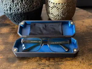 Glasses Case With Inlay