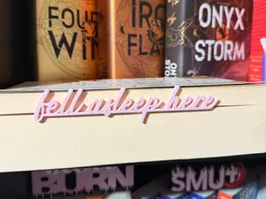 Fell asleep here Side Bookmark