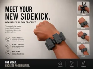 Pill Box Bracelet