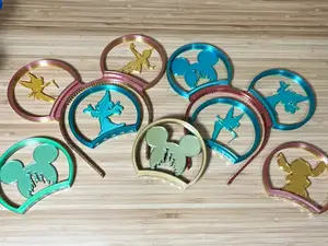 Interchangeable Mouse Headbands and Ears Bundle