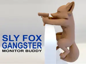 Sly Gangster Fox Monitor Buddy