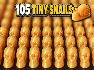 105 Mini Snails – Hide, Seek & Sneak