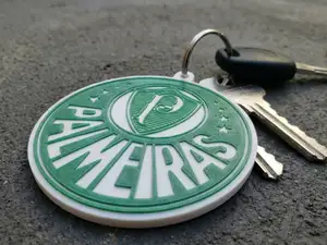 Chaveiro Palmeiras (Verdão) - 50mm & 70mm