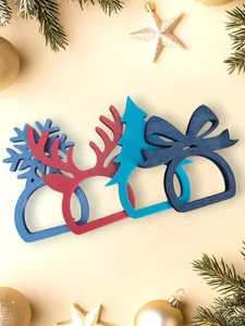 Napkin rings Custom Christmas