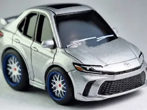 Q版 TOYOTA CAMRY XV80 桌上擺飾(固定輪版本)