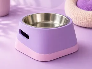 TriPaw – Triangle Raised Pet Bowl