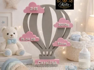 Ballon zur Geburt - Baby - Love-Geschenk